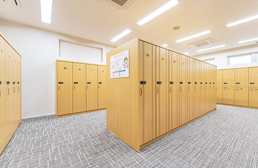 女子更衣室（人間ドック）